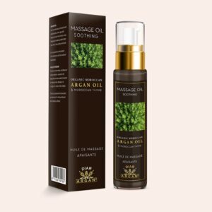 DIAR ARGAN – Aceite calmante para masaje de argán con tomillo