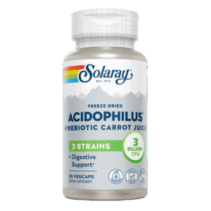Acidophilus Vegan - 30 VegCaps. Sin Leche. Apto Para Veganos - Enzimas y ayuda digestiva