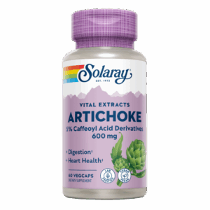 Solaray® - Artichoke-60 VegCaps. Apto Para Veganos - Extractos vitales
