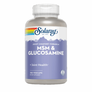 Solaray® - Msm & Glucosame- 180 Vegcaps - Apoyo osteaoarticular