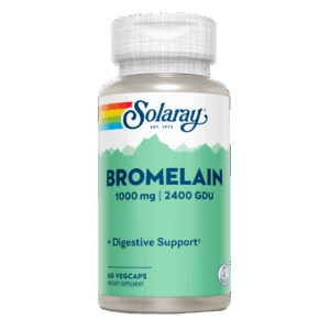 Solaray® - Bromelain- 60 Cápsulas. Apta Para Veganos - Enzimas y ayuda digestiva