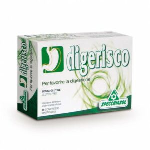 Specchiasol® - Digerisco - 45 Comprimidos Masticables. Sin Gluten.