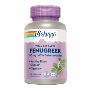 Solaray® - Fenugreek (Fenogreco)-90 VegCaps. Apto Para Veganos - Extractos vitales