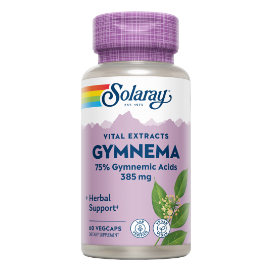 Solaray® - Gymnema-60 VegCaps. Apto Para Veganos - Ayurveda