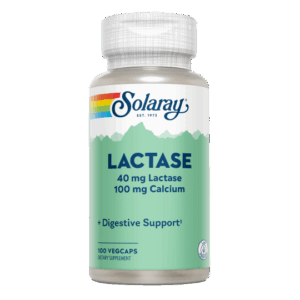 Solaray® - Lactase 40 Mg 4000 FCC- 100 VegCaps. Apto Para Veganos - Enzimas y ayuda digestiva