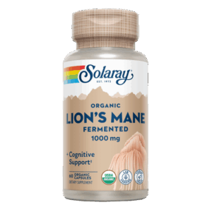 Solaray® - Melena De León (Lion's Mane) 500 Mg-60 VegCaps.Sin Gluten.Apto Para Veganos. - Hongos