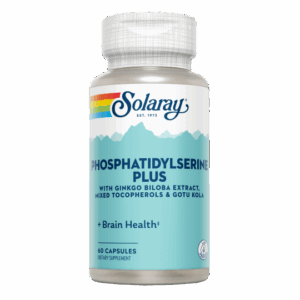 Solaray® - Phosphatidylserine Plus-60 Cápsulas - Apoyo cognitivo