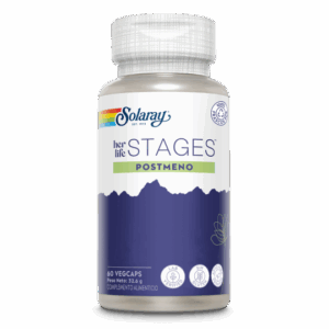 Solaray® - Stages Postmeno - 60 Vegcaps. Sin Soja. Apto Para Veganos. Sin Gluten. - PostMenopausea