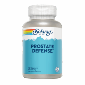 Solaray® - Prostate Defense™-90 Vegcaps. Apto Para Veganos - Salud Masculina