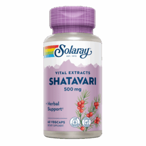 Solaray® - Shatavari - 60 Vegcaps. Apto Para Veganos. - Ayurveda