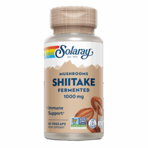 Solaray® - Shiitake 500 Mg - 60 Vegcaps. Orgánico. Sin Gluten. Apto Para Veganos - Hongos