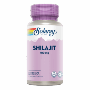 Solaray® - Shilajit 100 Mg - 30 Vegcaps. Apto Para Veganos. Sin Gluten - Ayurveda