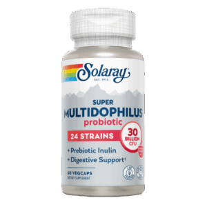 Solaray® - Super Multidophilus™24 -60 Vegcaps. Sin Leche. Con Inulina. Apto Para Veganos - Enzimas y ayuda digestiva
