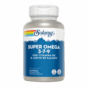 Solaray® - Super Omega 3.7.9- 120 Perlas - Acidos grasos esenciales