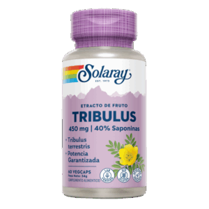 Solaray® - Tribulus -60 VegCaps. Sin Gluten. Apto Para Veganos - Salud masculina