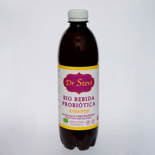 Bebida Prebiotica - JUVENTUD - Sin Gluten Bio Vegan 500ml. Dr. Stevi