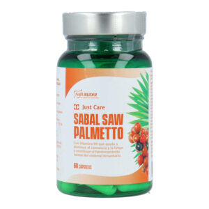SABAL SAW PALMETTO 60 vcaps - suplemento natural para la salud prostática y hormonal masculina, apoya la función prostática, equilibrio hormonal y bienestar urinario.