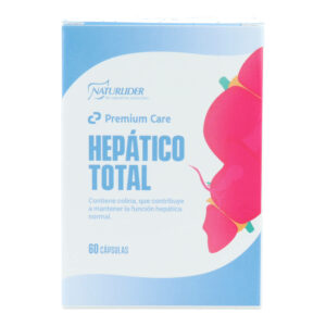 HEPATICO TOTAL 60 vcaps - recuperación hepática, para personas con hígado graso