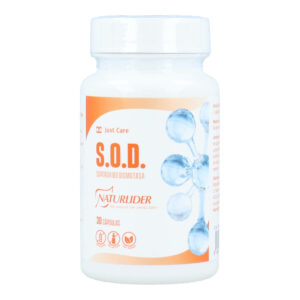 SOD SUPEROXIDO DISMUTASA, 30 vcaps - suplemento antioxidante celular premium, protege tus células, refuerza defensas antioxidantes y apoya piel y articulaciones.