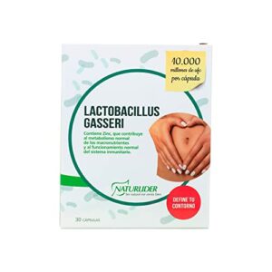 LACTOBACILLUS GASSERI 30 vcaps -  Control de peso y protección celular