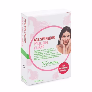 AGE SPLENDOR PIEL Y UÑAS 30 Cápsulas - mantenimiento del cabello, la piel y las uñas