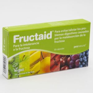 FRUCTAID 30 caps - GLUCOSA ISOMERASA  - para intolerancia de la fructosa