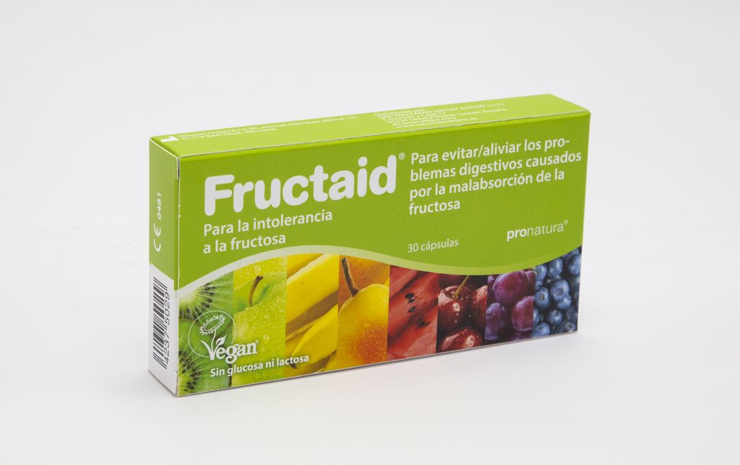 FRUCTAID 30 caps - GLUCOSA ISOMERASA - para intolerancia de la fructosa