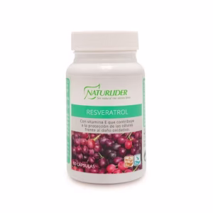 RESVERATROL 60 vcaps - para dietas antioxidantes y reparación celular