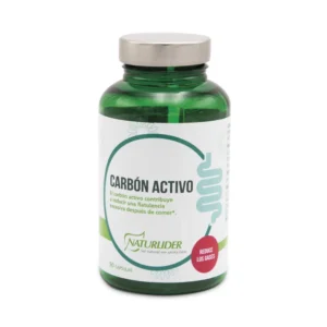 CARBON ACTIVO VEGETAL 90 vcaps - para eliminar compuestos no deseados después de las comidas
